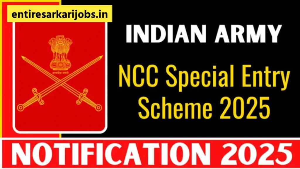 Indian Army NCC Recruitment 2025: Apply Online For 76 Posts