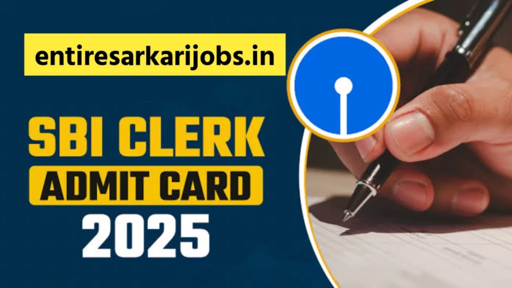 SBI Clerk Admit Card 2025 to be released on February 10, download link here