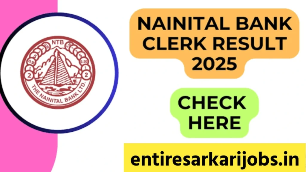 Nainital Bank Clerk Recruitment